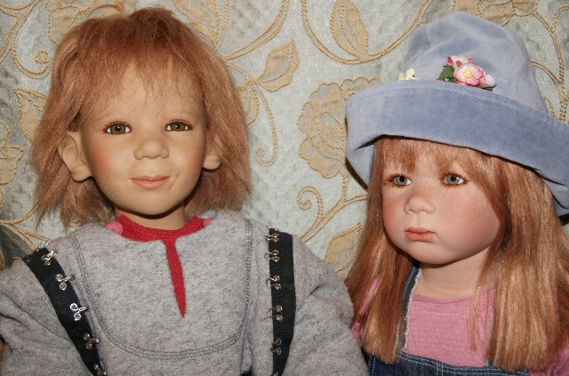 Inari - скромная красота и красавчик Hugo от Annete Himstedt