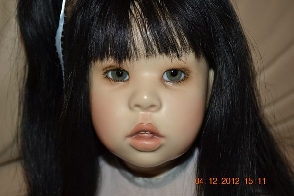 Топаз моей коллекции. Кукла Meeka от Сьюзан Крей (фото 7)