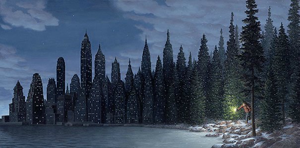 "Магический реализм" от Роба Гонсалвеса (Rob Gonsalves)