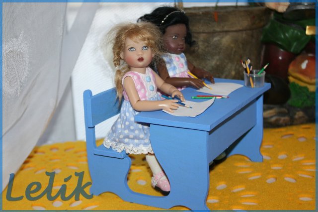 Пишем письмо деду морозу, или парта для девчонок