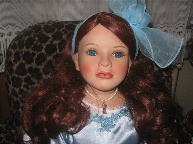Мои постновогодние подарки - фарфоровая кукла Marleine Ruby Doll Collection