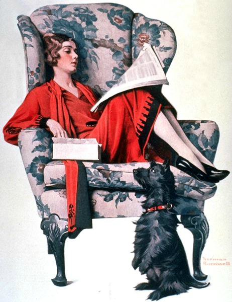 Марк Твен американской живописи. Лиричная и живая старая Америка Нормана Роквелла