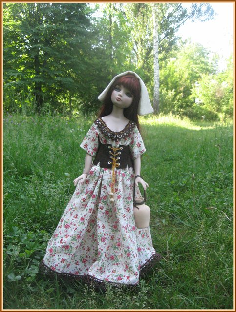 Немного сказки(фантазийные наряды для куколок LittleFee,PukiFee,MiniFee,Ellowyne)