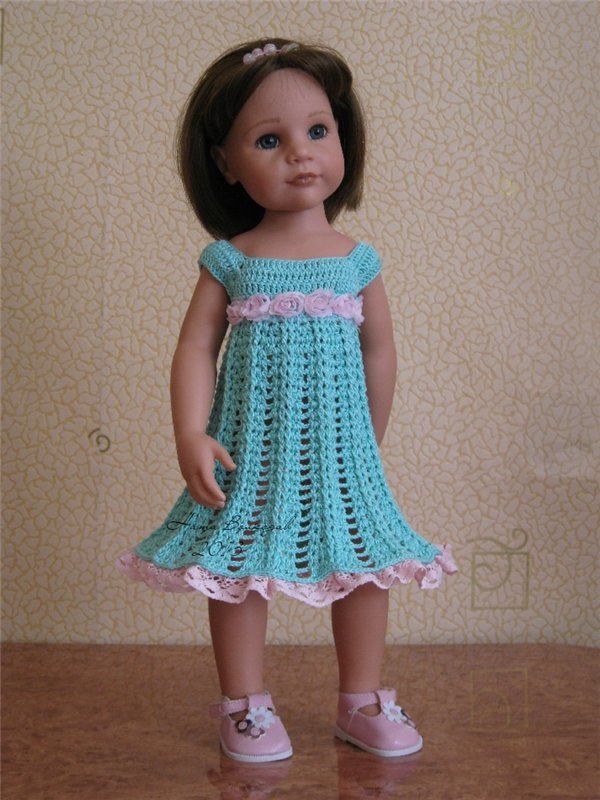 Недавние вязалочки для кукол