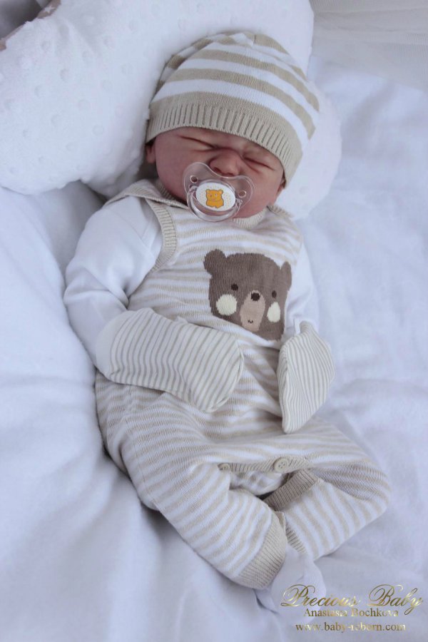 Мишенька! Кукла-реборн Анастасии Бочковой (фото 9)