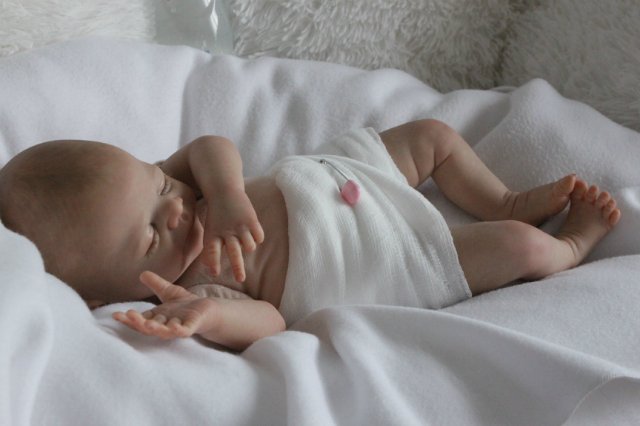 Солнышко Лотти... Куколка реборн Виктории Вишни (фото 2)