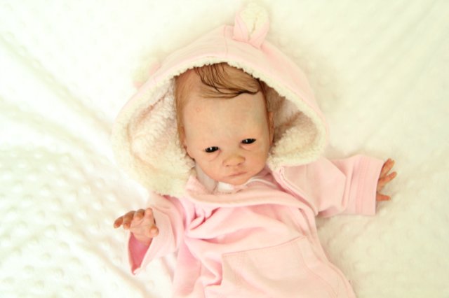 Крошка Мэгги. Кукла реборн Саутер Антонины