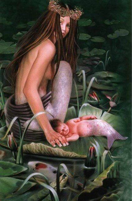 Русалки - миф или... Знакомство с куклой Sira die Meerjungfrau (морская нимфа) от Shirley