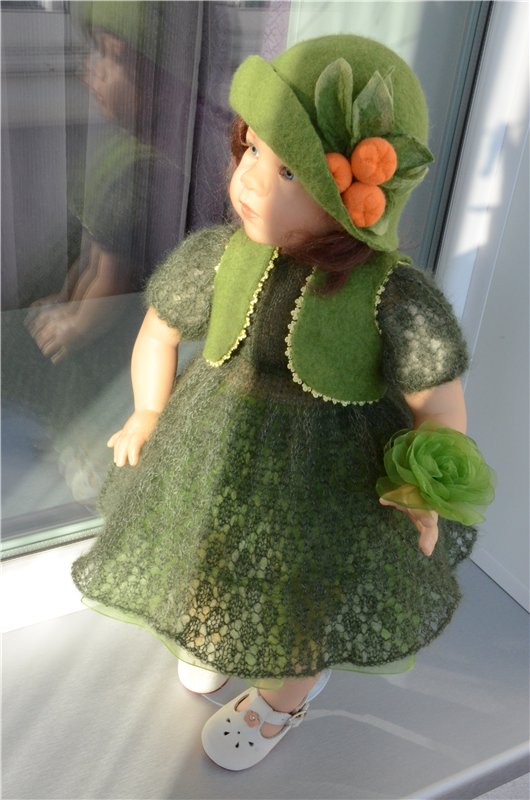 Мандариновое настроение — Одежда и обувь для кукол своими руками: фото (фото 3)