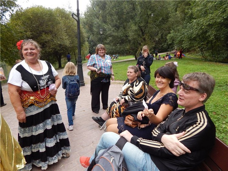 Цыгане в Царицыно. Наша сентябрьская кукловстреча