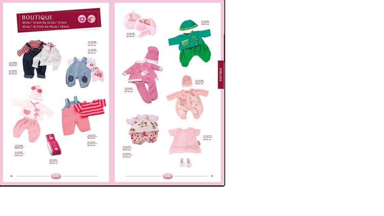 2015 Gotz Catalogue — Куклы Gotz (Готц): Ханна