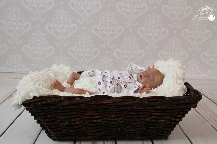 Моя маленькая ягодка Яна. Кукла реборн Наталии Сомовой