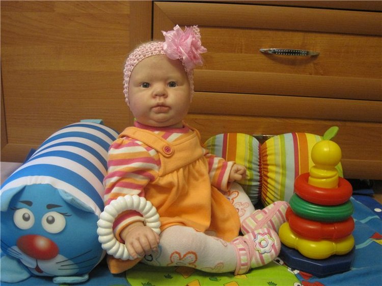 Катюша и Тимурчик. Куклы реборн Ольги Астаповской (фото 2)