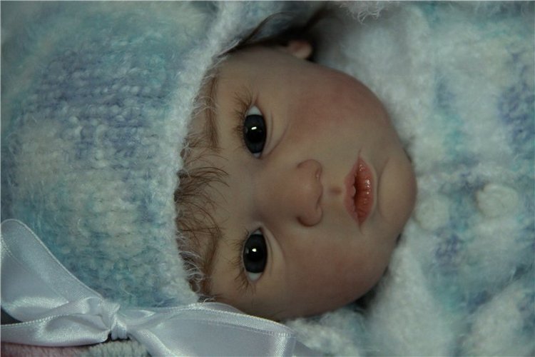 Малышка Карина. Куколка из молда Maike от Gudrun Legler