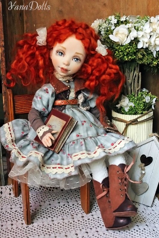 Daniella, моя новая текстильная куколка (фото 2)
