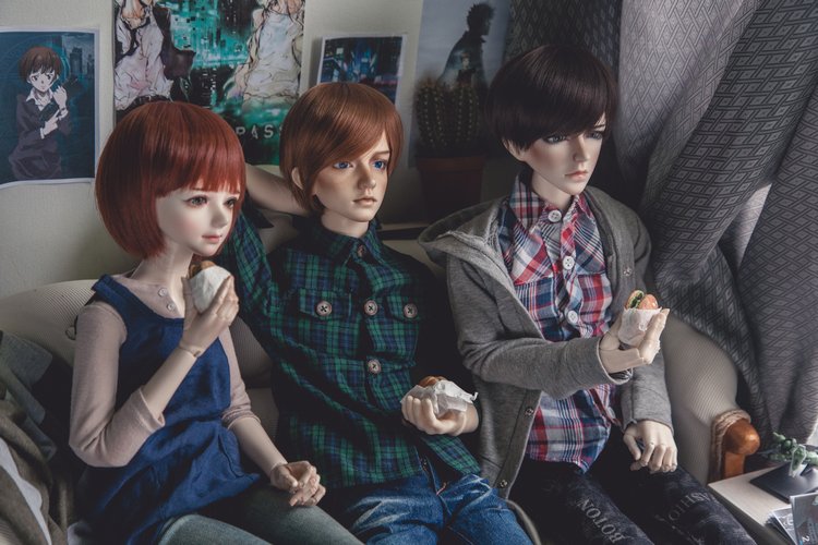 "Встреча", фото-комикс — Фотоистории с куклами BJD (БЖД): сериалы