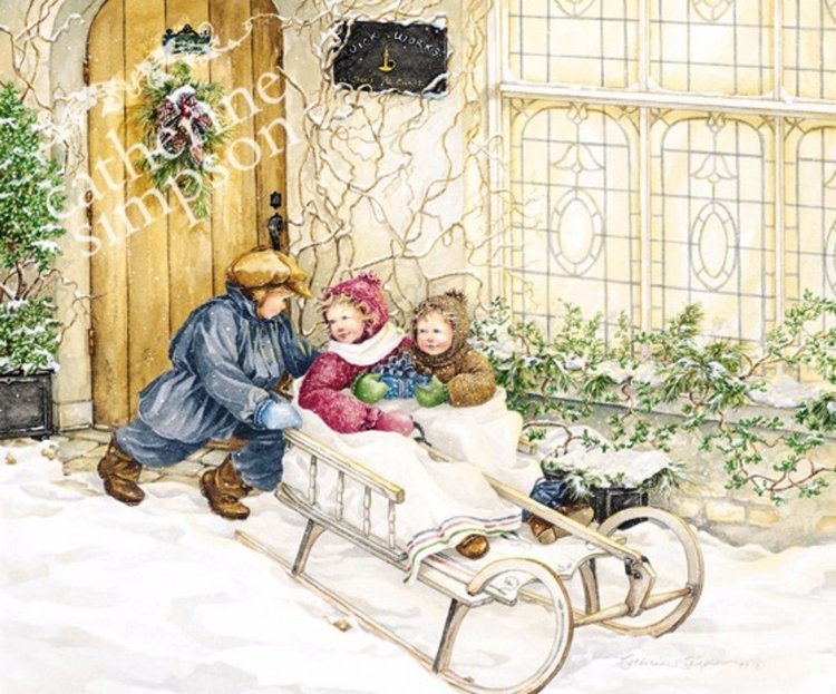 ТРОГАТЕЛЬНЫЕ ИЛЛЮСТРАЦИИ CATHERINE SIMPSON (КЭТРИН СИМПСОН)