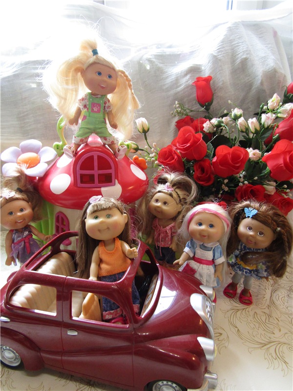 Новый дом для Лилочки — Куклы Cabbage Patch Kids (Капустки): винтаж 80