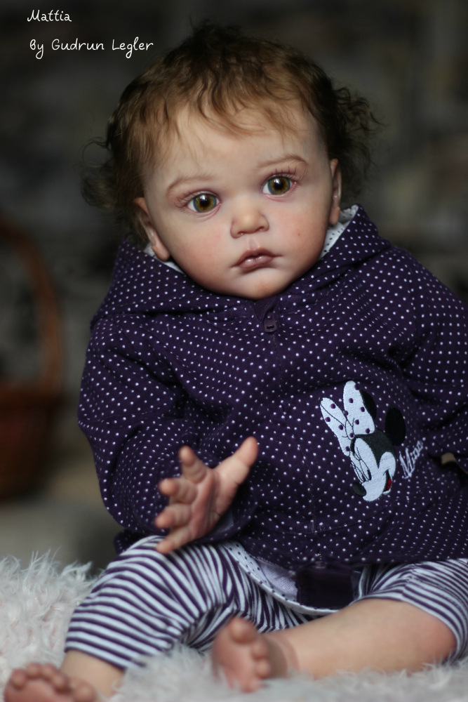 Еще раз Мышка. Mattia by Gudrun Legler. Кукла реборн Преображенской Светланы (фото 5)