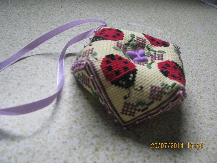 Вышивка в интерьере — Вышивка крестиком (фото 8)