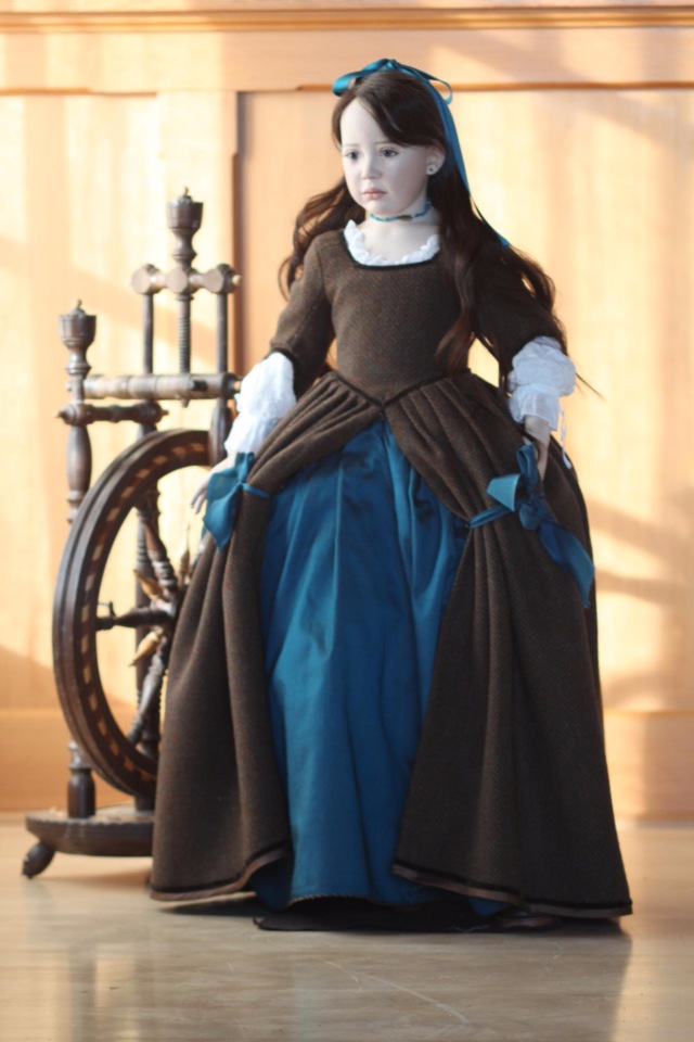 Процесс создания фарфоровых кукол - Джинн Гросс (Jeanne Gross). Часть пятая: Машина времени