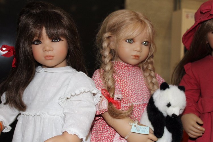 Выставка мишек, кукол и кукольной миниатюры в Голландии 2017 - часть первая