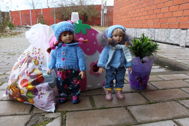 В гостях у плюшек — Куклы Heidi Plusczok (Хайди/Хейди Плюсчок) — фото (фото 3)