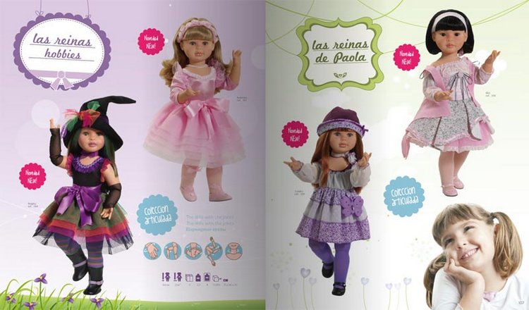 Paola Reina 2012: шарнирные куклы (фото 6)