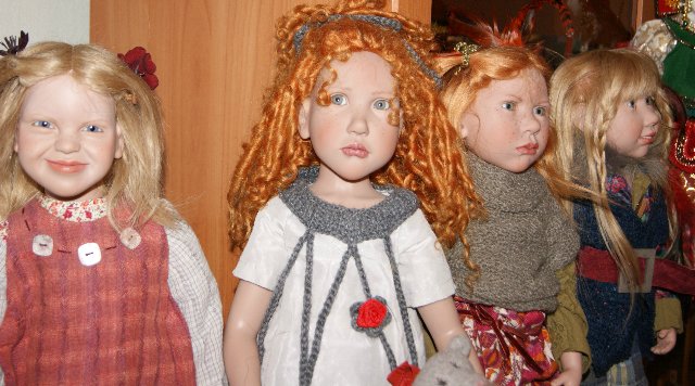 Девичий хор имени Nicole Marsollek Menzner. Коллекционные куклы Zwergnase