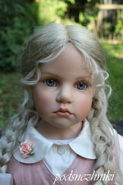 Летние девочки - редкие белокурые красавицы от Хильдегард Гюнцель для Walterhäuser Puppenmanufaktur