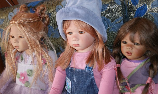 Цветничок красавиц от Annette Himstedt