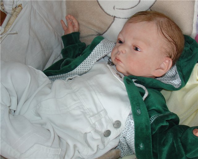 Игорёшка. Кукла Реборн из молда Алиса от Н. Блик