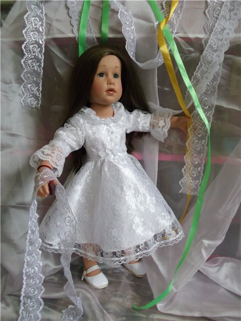 Кружевное настроение — Одежда и обувь для кукол своими руками: фото