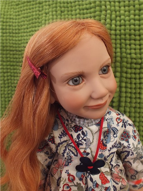 У меня поселилась красавица Марийка - коллекционная кукла Maike от Zwergnase, 2012 год