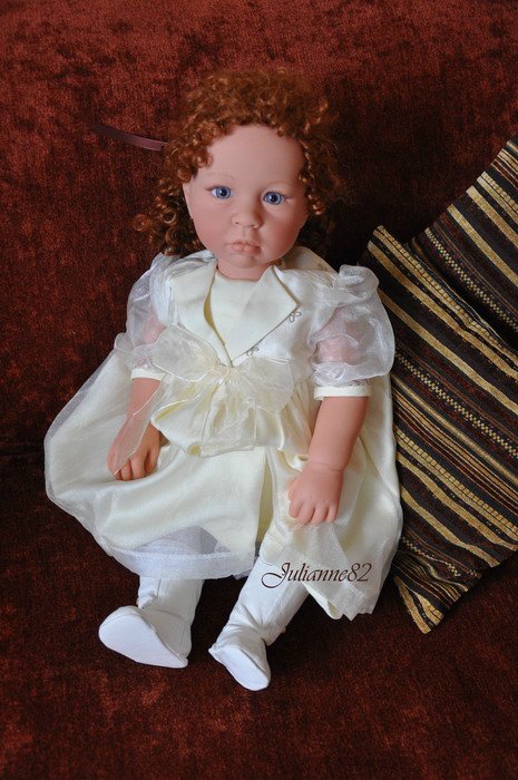 Middleton Doll: "Winter Splendor" из серии L'Innocence автор Ева Хеланд и кудряшка "С Днем Рождения, Тедди!" (фото 9)