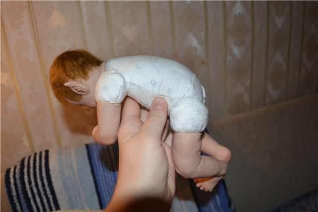 Ну очень серьезный Эльфик ООАК (фото 2)