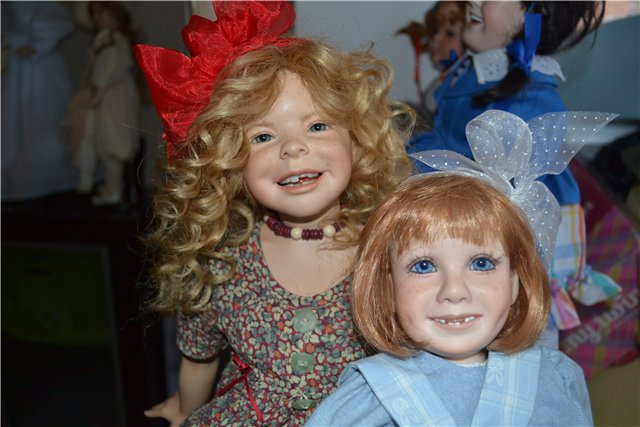 Солнышко в фарфоре! Аннушка от Heidi Plusczok