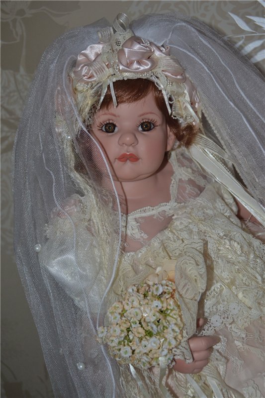 Невеста, ты прекрасней всех... Кукла Fayzah Spanos
