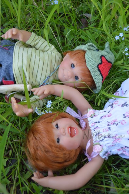 Шито белыми нитками... Вихтели от Rosemarie Anna Muller (фото 9)