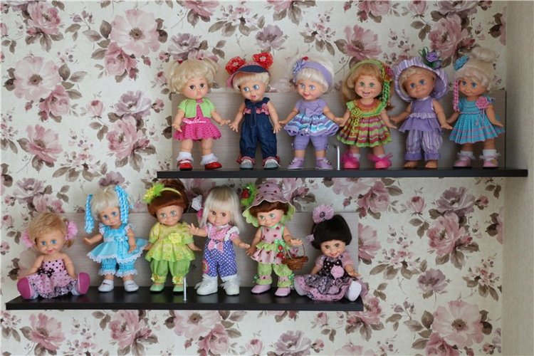 Кукольное королевство Galoob Baby Face Doll