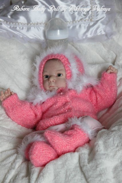 Моя малышка из нового молда Matis от Gudrun Legler. Куколка реборн Виктории Вишни