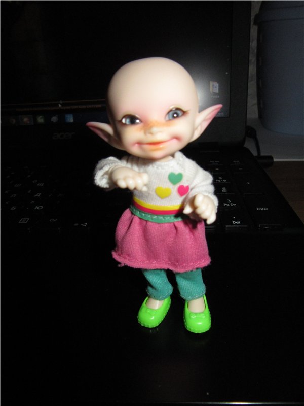 Первый БЖД-крошка - реалпуки Сосошка