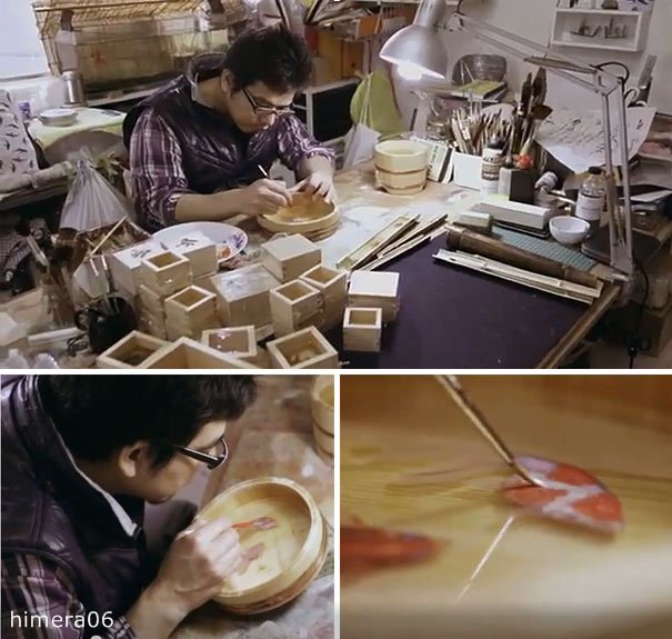 Живопись акрилом и лаком от Кенга Лая (Keng Lye)