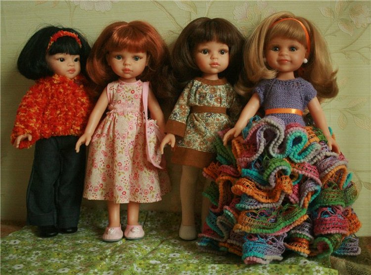 Мои коллекции кукол Paola Reina и Corolle. Сравнение