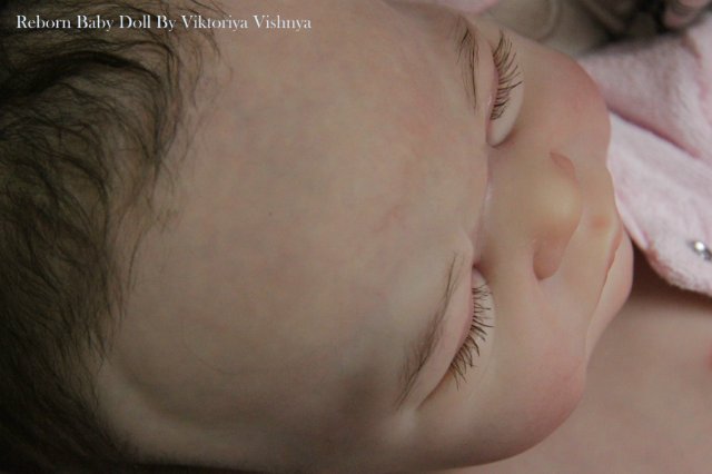Наконец... представляю вам мою куколку... Реборн Виктории Вишни