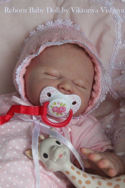 Крохотулька Angeli от Elisa Marx. Куколка реборн Виктории Вишни