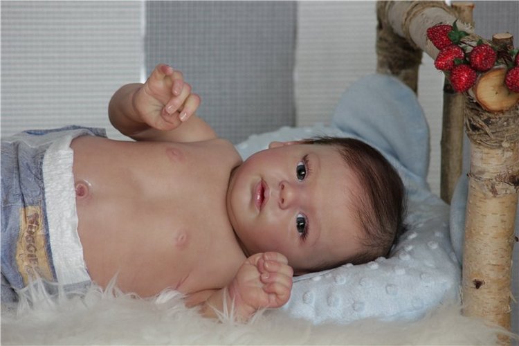 Коленька - кукла реборн Ковылиных Светланы и Эдуарда (фото 2)