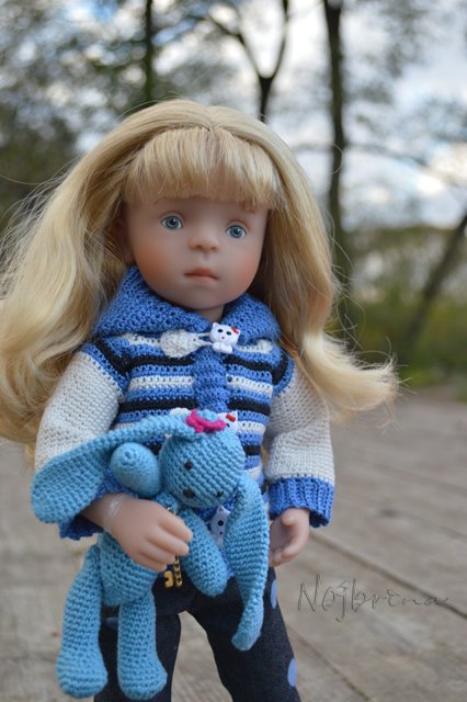 Прогулка с Жозефиной. Кукла minouche от Kathe Kruse (фото 6)