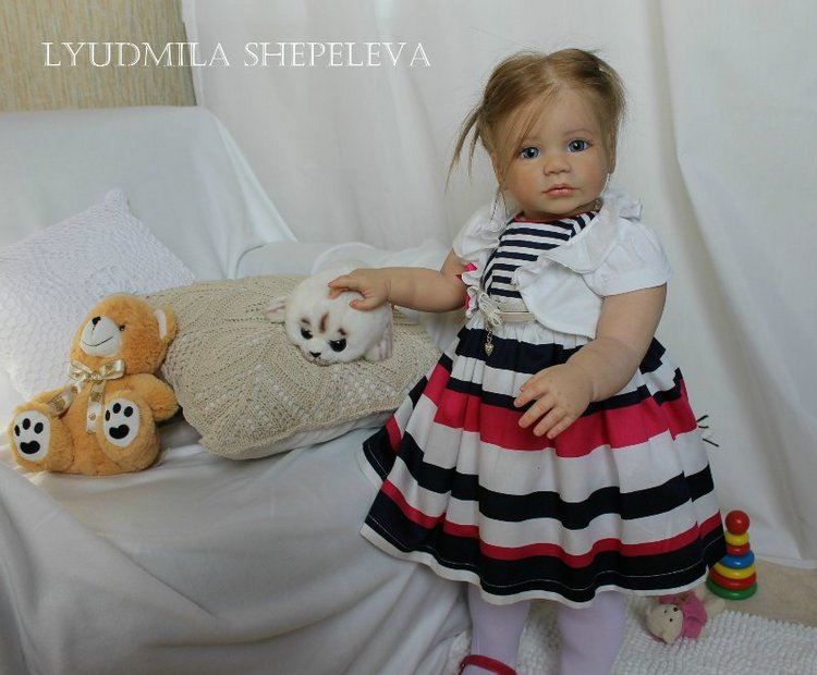 Моя новая девочка Кэйтлин! Кукла реборн Шепелевой Людмилы