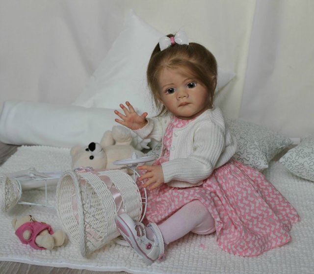 Моя принцесса Gloria! Frida от Karola Wegerich. Кукла реборн Дарьи Медюляновой